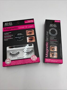 Ardell Magnetic Liner & Lash Set - Black with Pink Accents